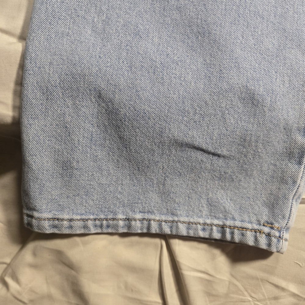 Levis Western Fit Jeans Mens 44x30 Blue Wash Straight Cowboy Stretch 37681-0029 - Picture 10 of 16